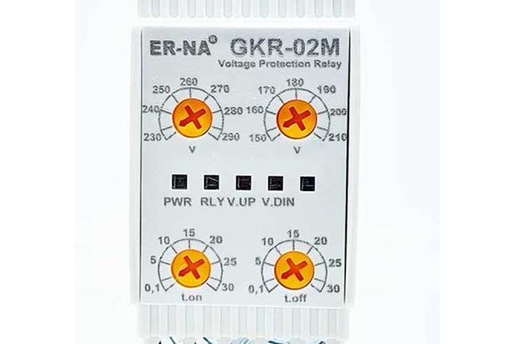 ERNA – GKR-02 DIN Monofaze (220V AC)