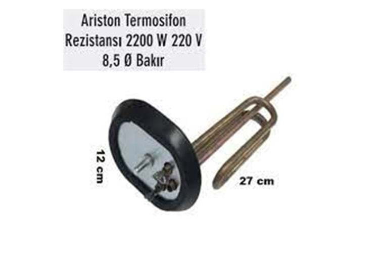 Ariston Termosifon Rezistansı 2000 Watt