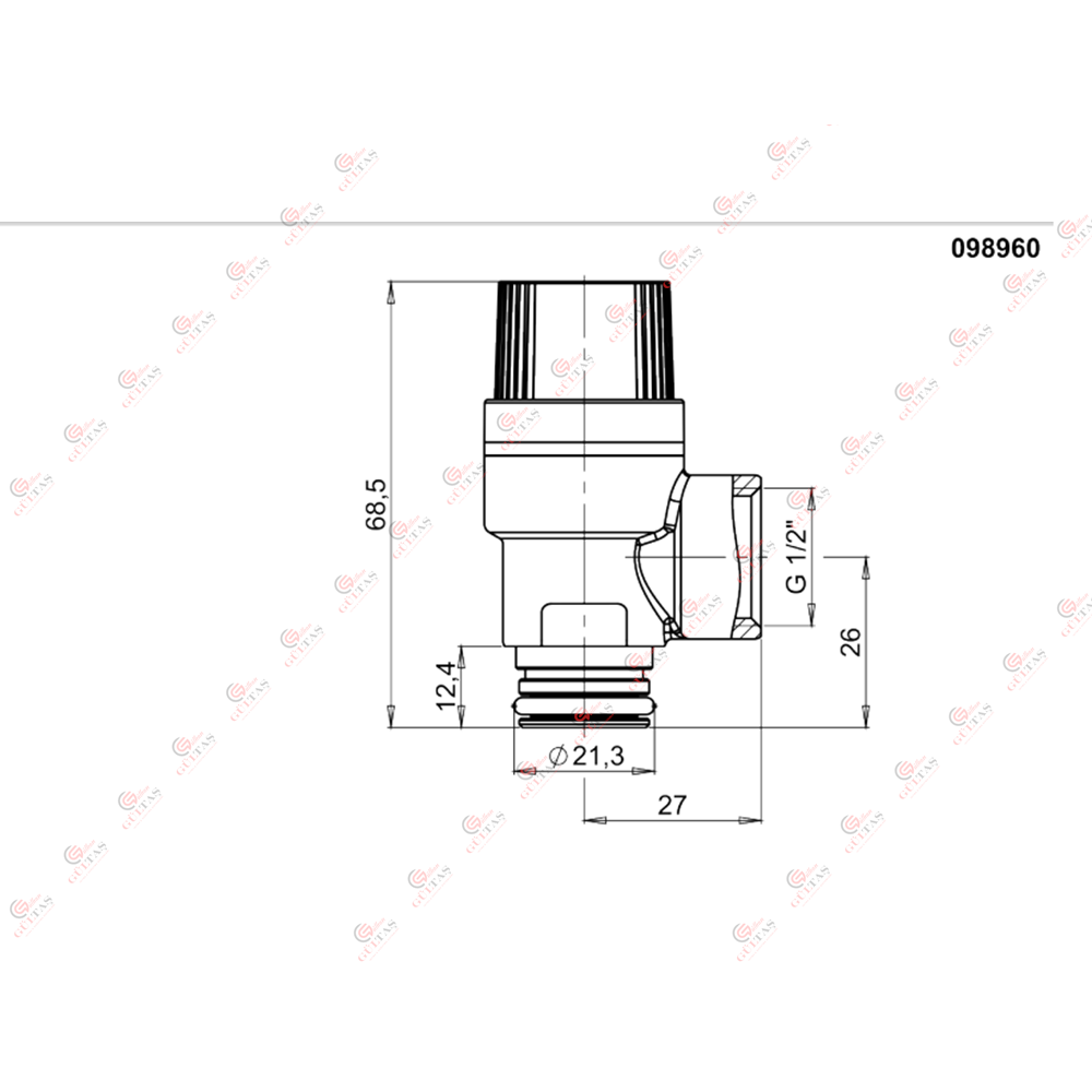 PAKKENS EMNIYET VENTILI BAYMAK BAXI ECO AİRFEL Ø20 DAR KANAL