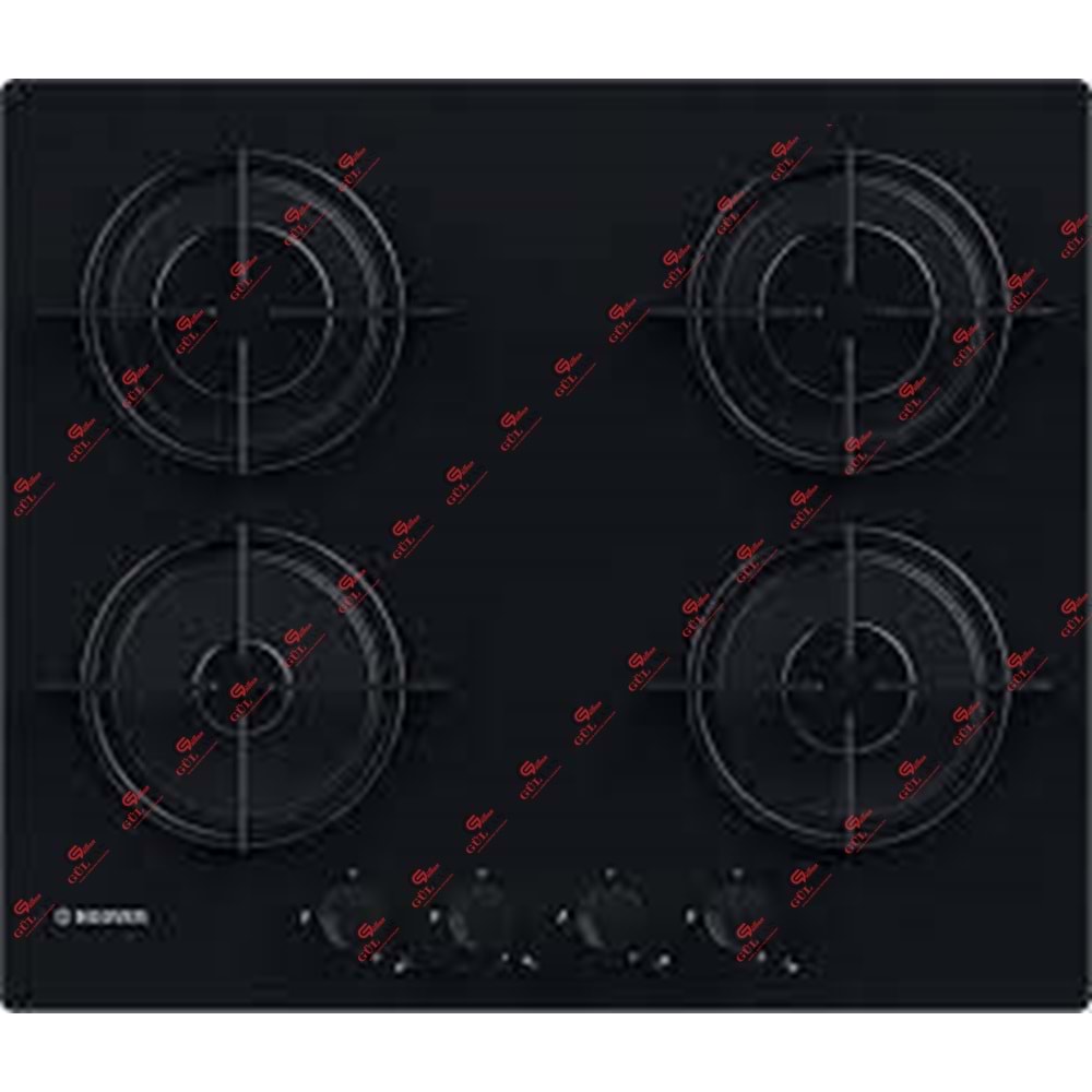 HOOVER HVW 6 MBB ANK SIYAH CAM OCAK