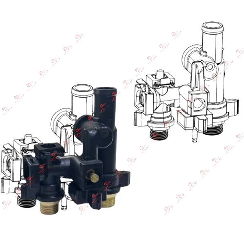 VİESSMANN 3 YOLLU GRUP SOL BLOK 50W