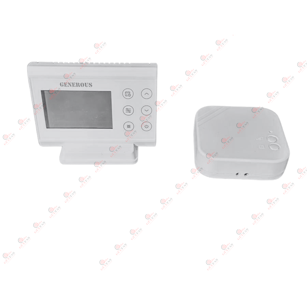 Generous Oda Termostatı Kablosuz Fon Işıklı Prog.