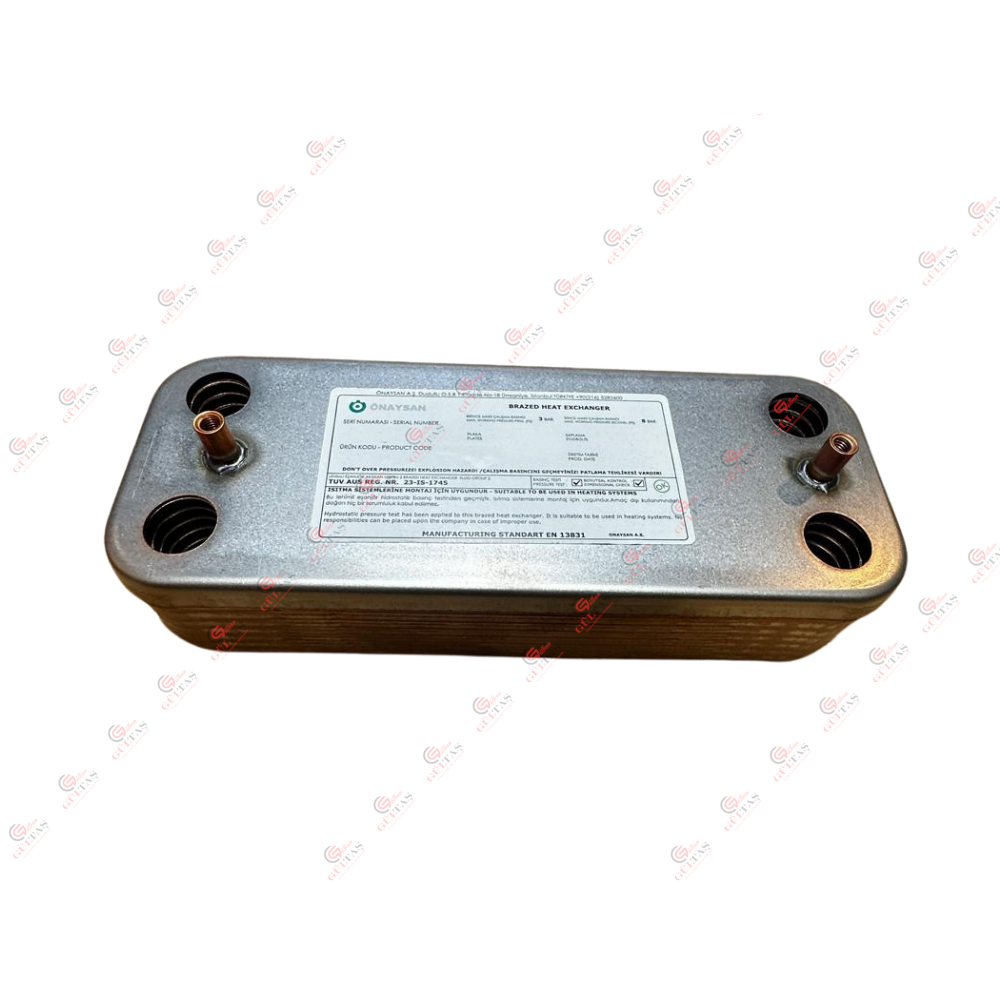 PLAKA EŞANJÖR ÖNAYSAN 16 PLAKA ESKİ SERENA CITIUS PREMIX 148 MM