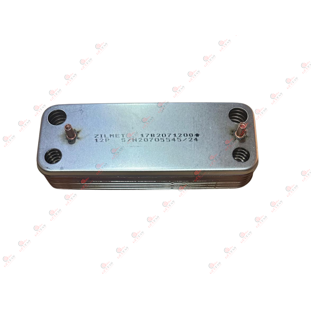 PLAKA EŞANJÖR ZILMET 12 PLAKA BAYMAK BAXI LUNA 3 17ST071200 156,50 MM