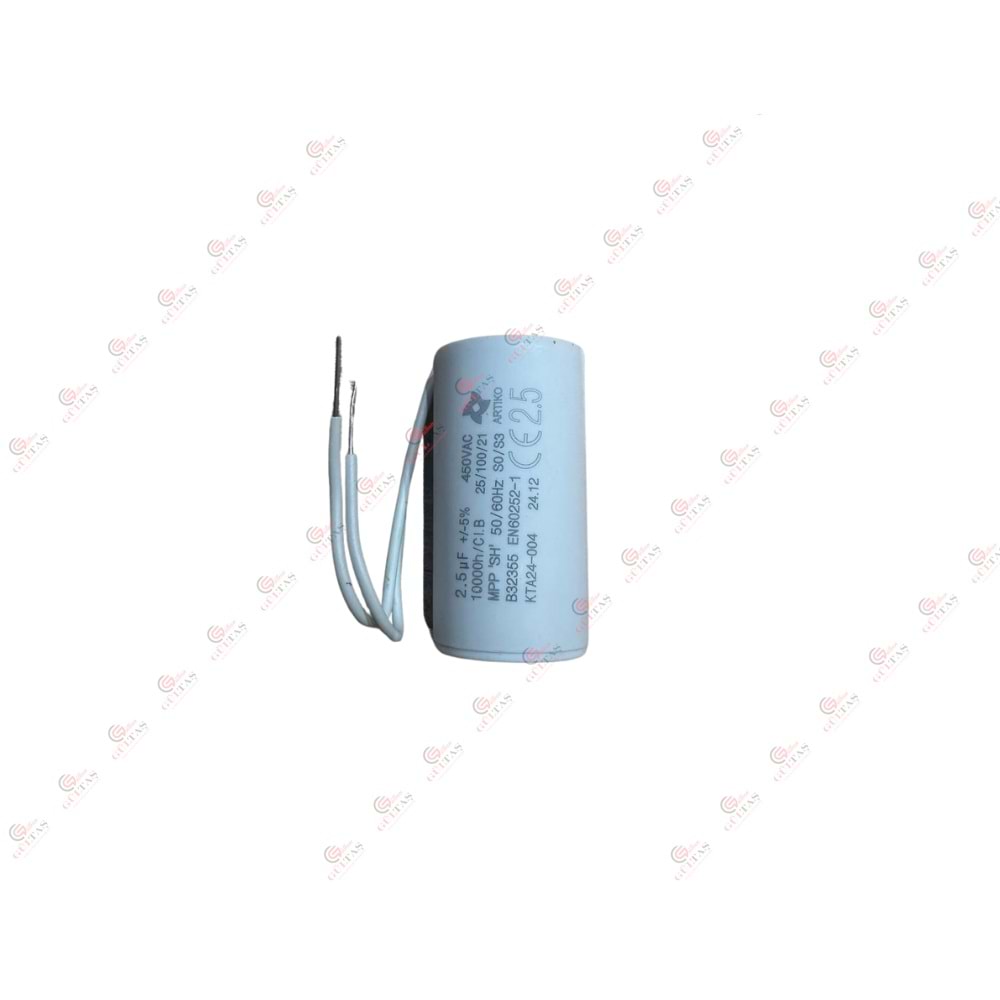 POMPA KONDANSATÖRÜ 2,5 UF 450V
