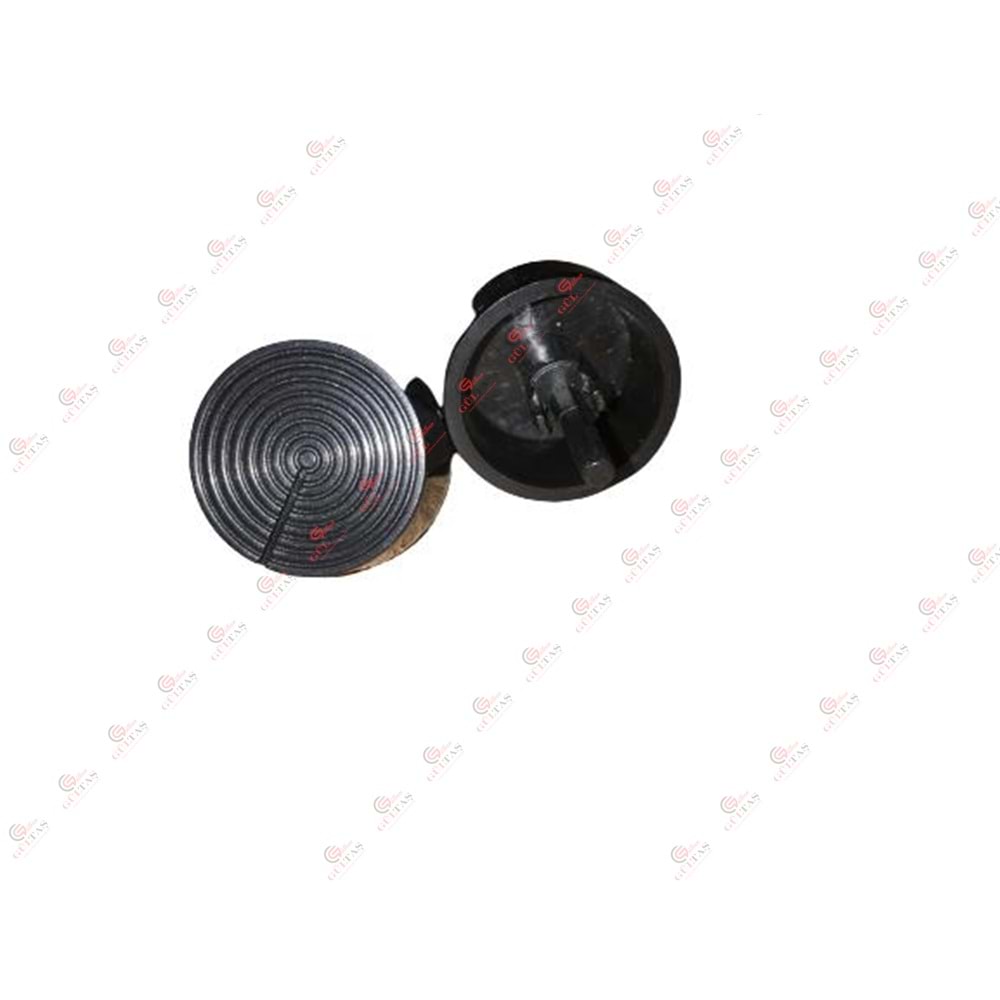 DÜĞME ECA PROTHEUS SİYAH YUVARLAK