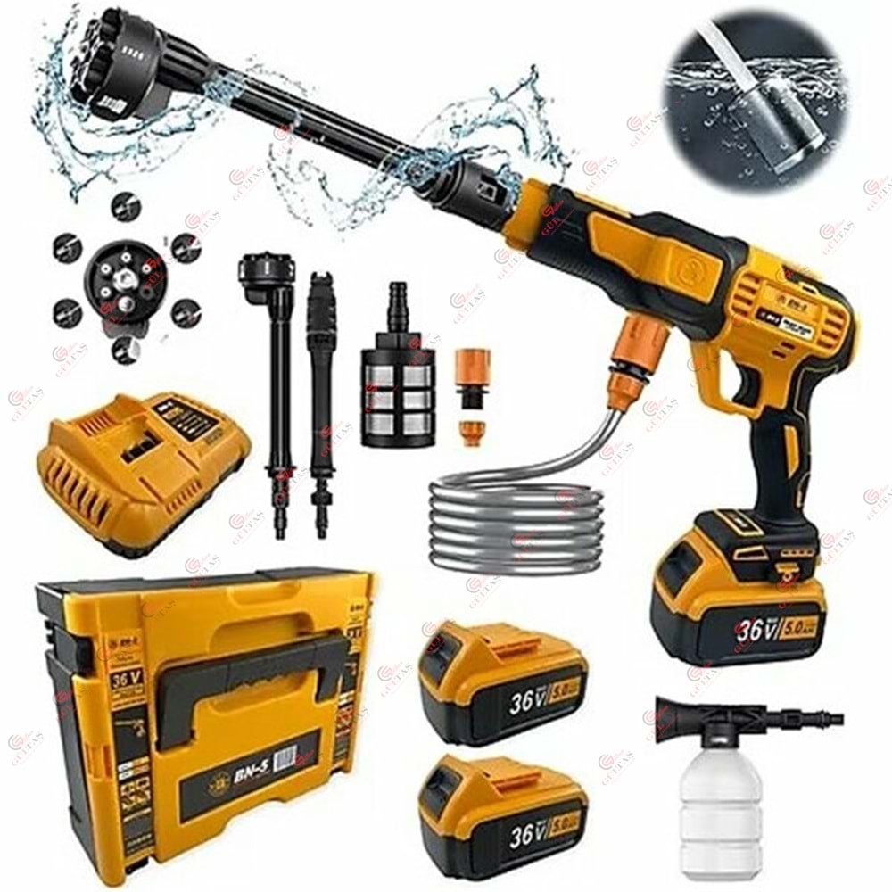 BN5 ŞARJLI BASINÇLI YIKAMA