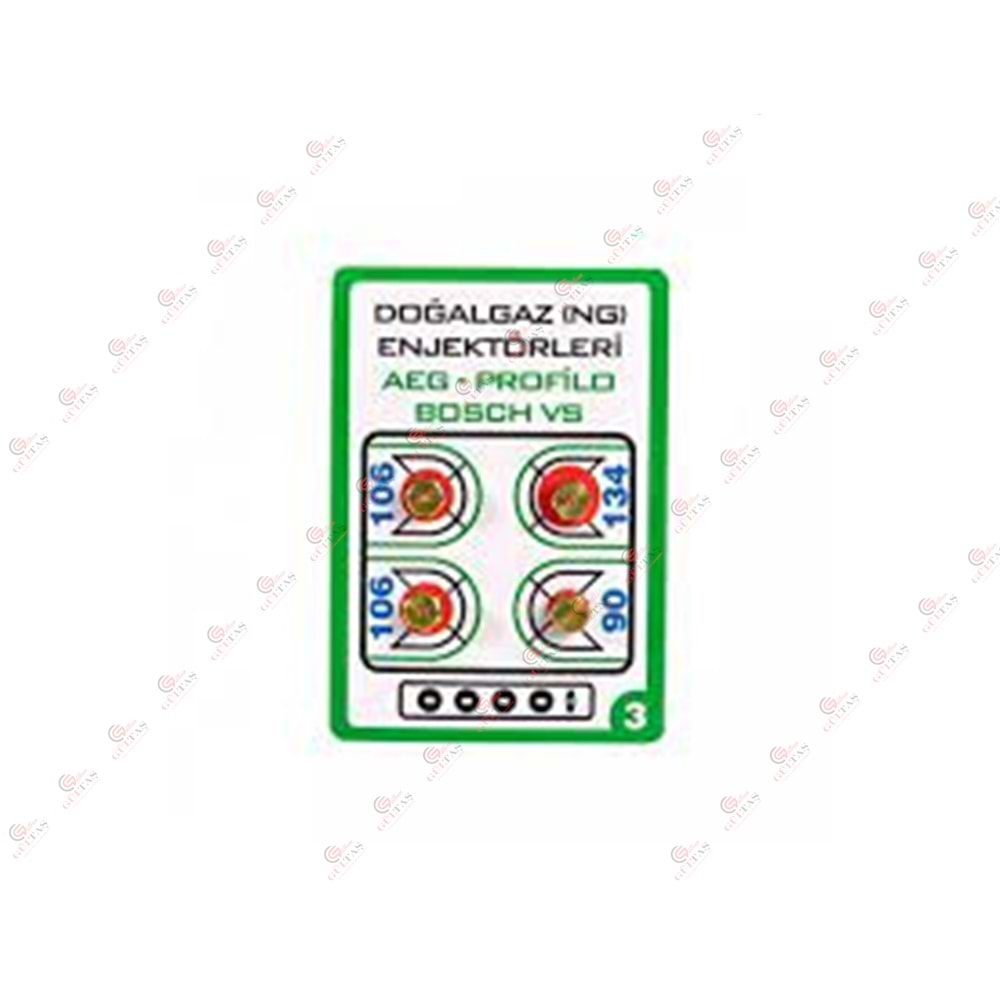 Doğalgaz Enjektör 7mm