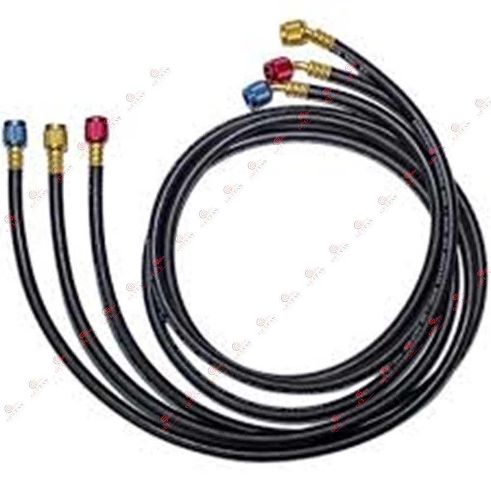 LX-HORTUM R134-22 SİYAH 600-3000PSI 120CM (TAKIM 3 LÜ)