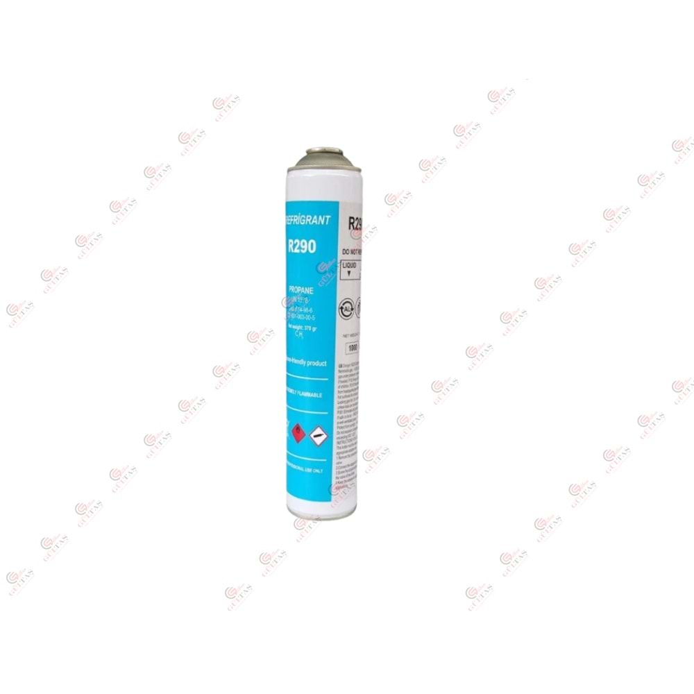 Refrigerant R 290 Soğutucu Gaz 370gr