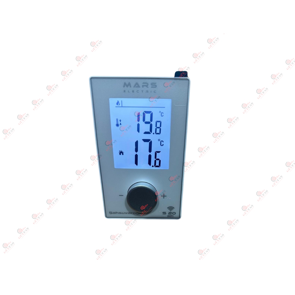 MARS S20 DİGİTAL WİFİ BEYAZ ODA TERMOSTAT