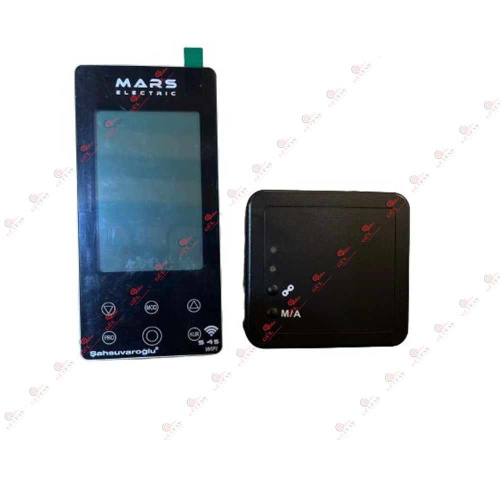 S45 MOBİLE DİJİTAL WİFİ-SİYAH ODA TERMOSTATI