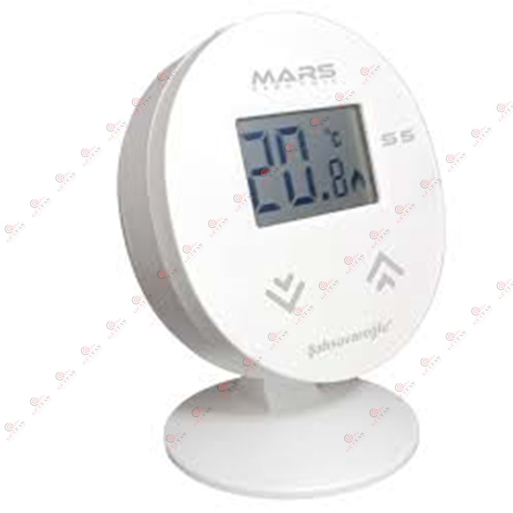 S5 KABLOSUZ DİJİTAL ODA TERMOSTATI (BEYAZ)