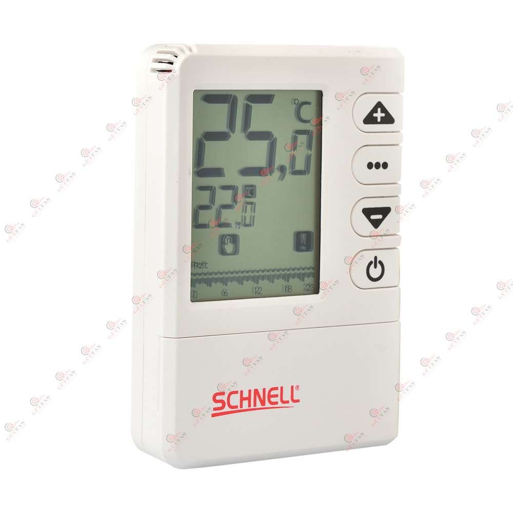 SCHNELL S-202A ODA TERMOSTAT (KABLOLU PROGRAMLI)