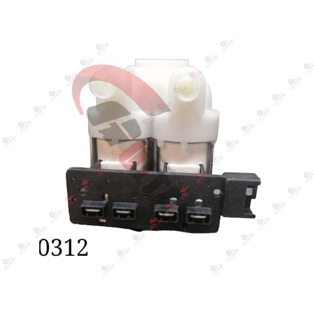 ÇAMAŞIR MAKİNASI VENTİL CM0312BT İKİLİ 180° KARTLI MODEL BOSCH MAXX 428210