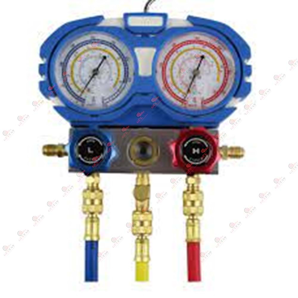MG-003-134A-410A 404A R22 SAAATLİ MANİFOLT