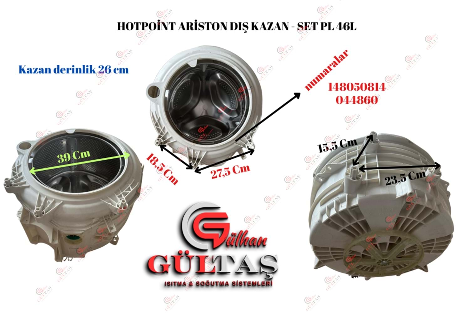 HOTPOİNT ARİSTON İNDESİT DIŞ KAZAN - SET PL 46L