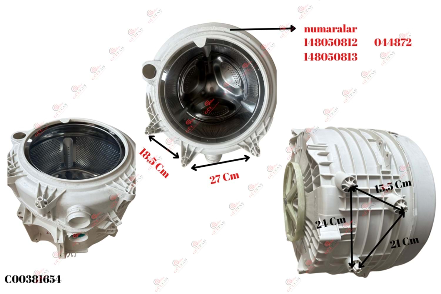 HOTPOİNT ARİSTON DIŞ KAZAN - SET PL 54L NICKEL C00381654