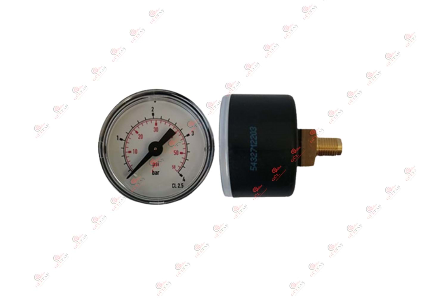 WIKA MANOMETRE ÇAP 38,60MM G1/8 ARKADAN ÇIKIŞLI ALARKO