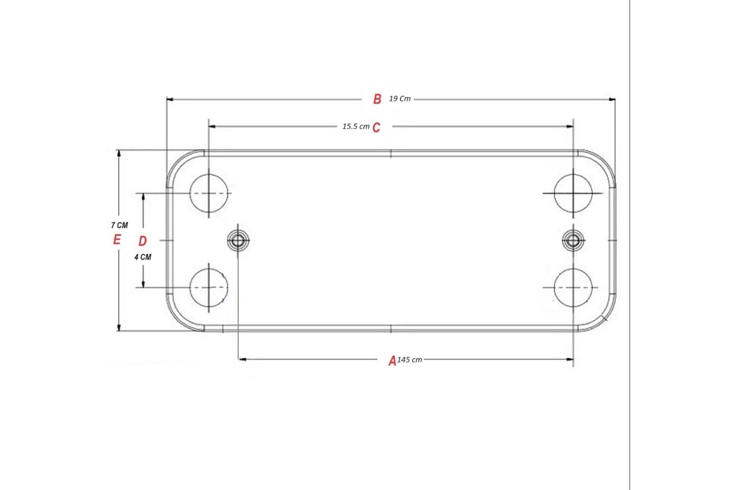 PLAKA ESANJÖR GENEROUS LOGIC TERMOTEKNIK 12PLAKA 145MM