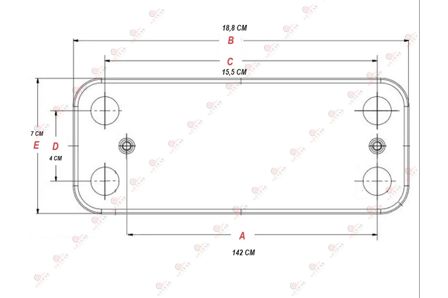 PLAKA EŞANJÖR ARİSTON 12 PLATE