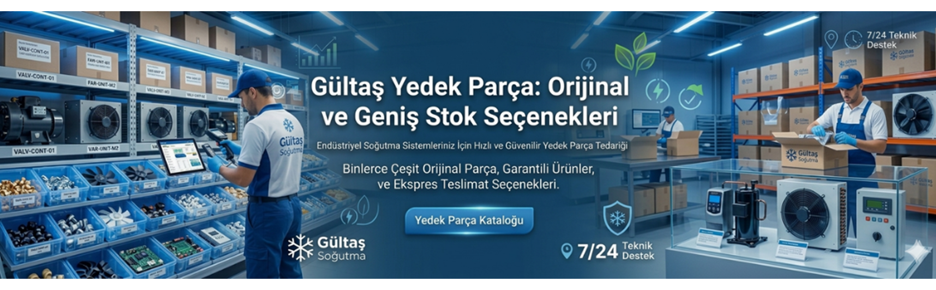 Gültaş Soğutma Endüstriyel Soğutma Çözümleri - Profesyonel Hizmet
