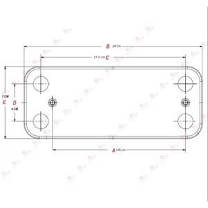 PLAKA ESANJÖR GENEROUS LOGIC TERMOTEKNIK 12PLAKA 145MM