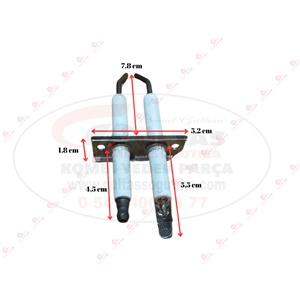 WARMHAUS ORJİNAL KAZAN ATEŞLEME ELEKTRODU