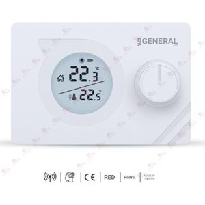 General Mitra 220 Rf Kablosuz Oda Termostatı