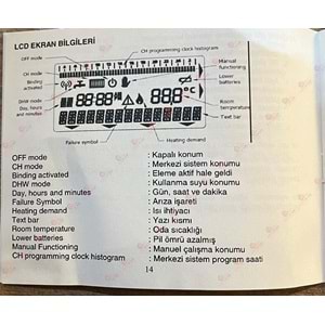 HONEYWELL R8810A T40 KABLOSUZ OPENTHERM (sökme)