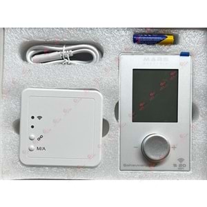 MARS S20 DİGİTAL WİFİ BEYAZ ODA TERMOSTAT