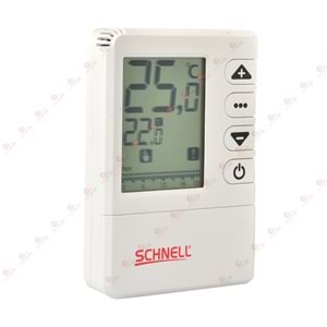 SCHNELL S-202A ODA TERMOSTAT (KABLOLU PROGRAMLI)