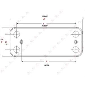 PLAKA EŞANJÖR ARİSTON 12 PLATE