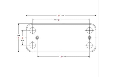 PLAKA ESANJÖR GENEROUS LOGIC TERMOTEKNIK 12PLAKA 145MM