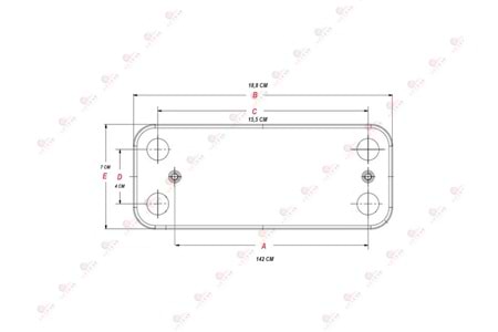 BEİZEN ARİSTON CLASS PLAKA EŞANJÖR 142 MM