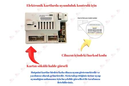 HOTPOİNT ARİSTON BUZDOLABI ANAKART (ÇEVİRMELİ)