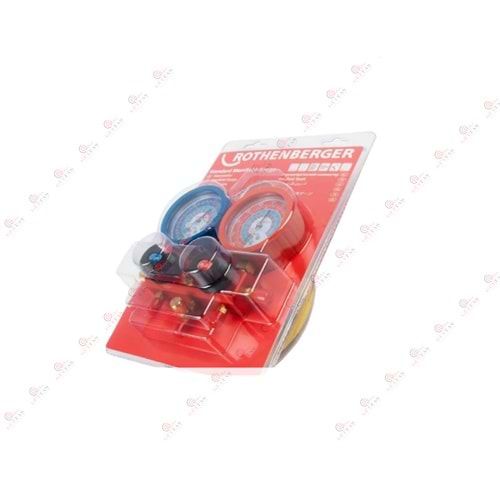 Rothenberger 1000050093 Standard Manifold Set (R32/R410A)