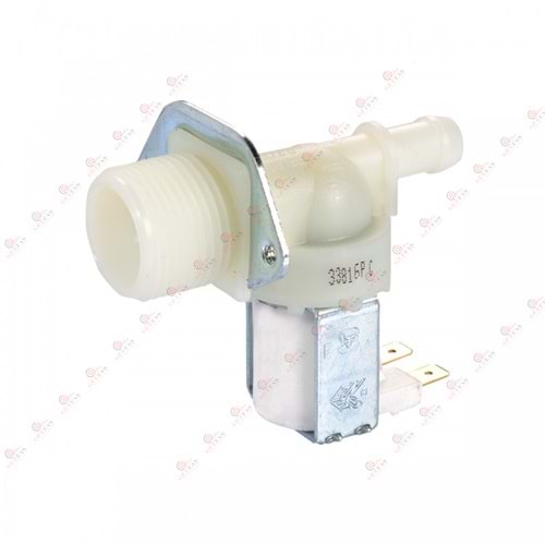 VENTİL TEKLİ 180 DERECE İNCE UÇLU METAL BIRAKETLİ