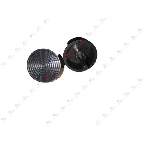 DÜĞME ECA PROTHEUS SİYAH YUVARLAK