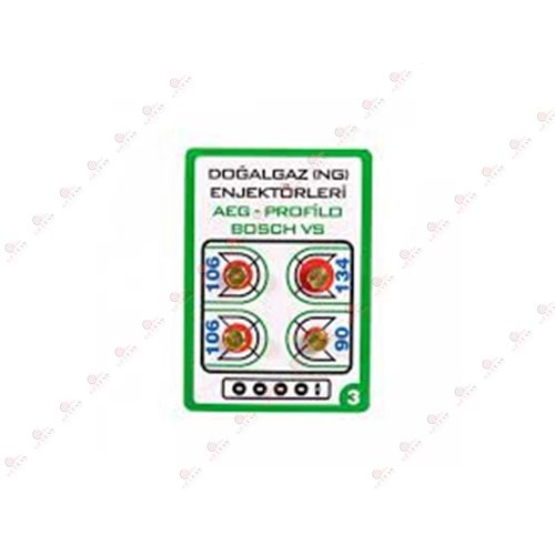 Doğalgaz Enjektör 7mm