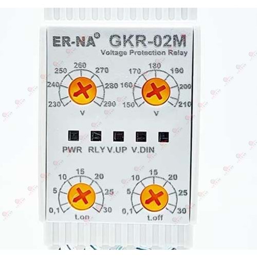 ERNA – GKR-02 DIN Monofaze (220V AC)