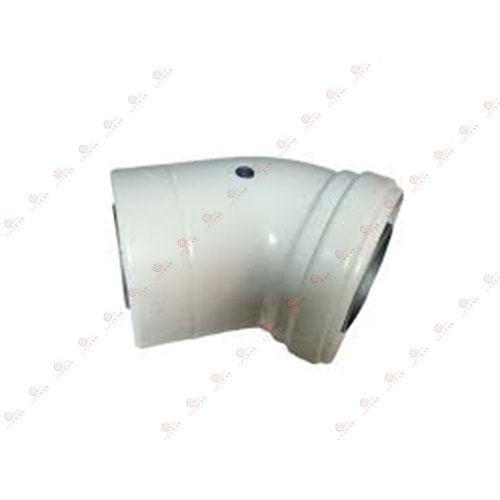 HERMATİK BACA DİRSEK 45