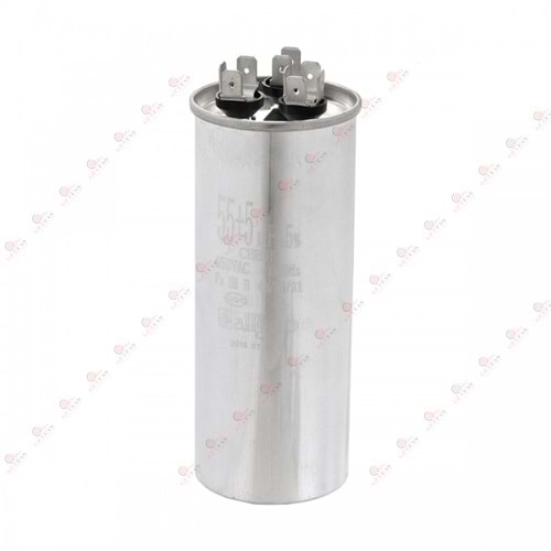 Capacitor 55+5 µF 450 VAC-50/60 Hz