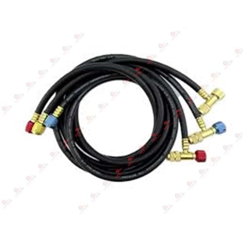 LX-HORTUM R410 SİYAH 3 VANALI MAVİ VE KIRMIZI (ADET)