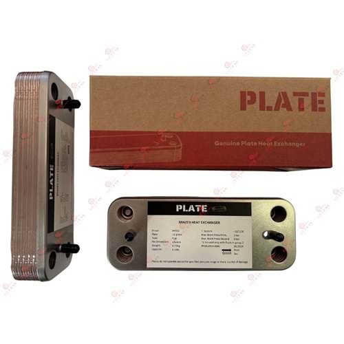 PLAKA EŞANJÖR AİRFELL 16 PLATE 160MM