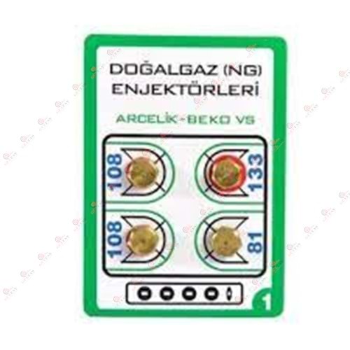Doğalgaz Enjektör 9 mm