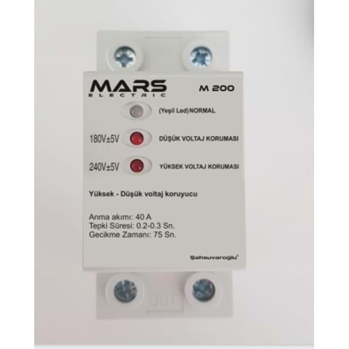 M200 VOLTAJ KORUYUCU SİGORTA TİPİ