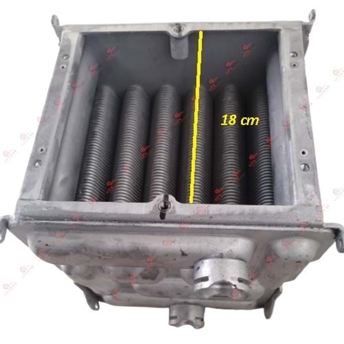 DAYLUX ARÇELİK KARA EŞANJÖR VALMEX 18 CM ÇIKMA