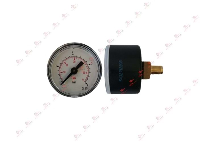 WIKA MANOMETRE ÇAP 38,60MM G1/8 ARKADAN ÇIKIŞLI ALARKO