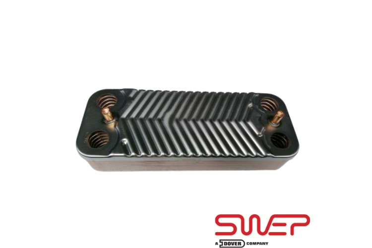 PLAKA EŞANJÖR SWEP 12 PLAKA ESKİ SERENA UNO CONFEO ECA VIESSMANN V100 WB1A 148 MM